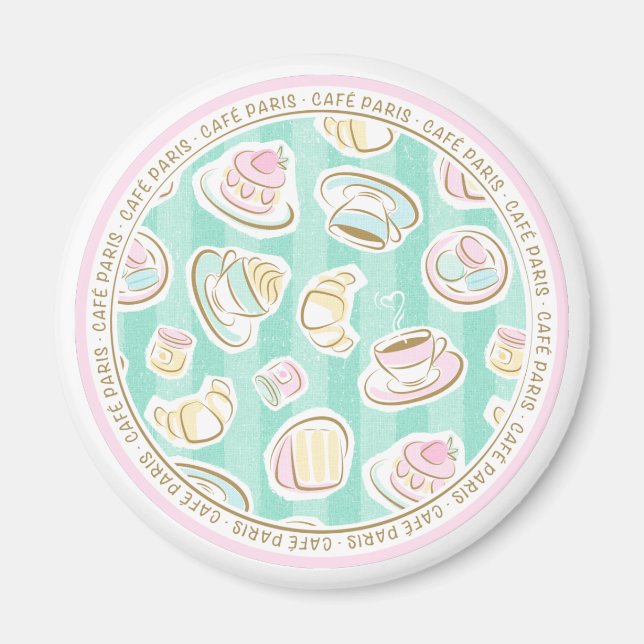 Café Paris Magnet (Front)