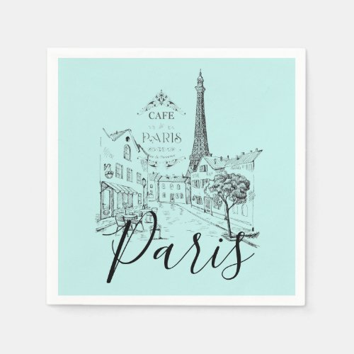 Cafe Paris   Napkins