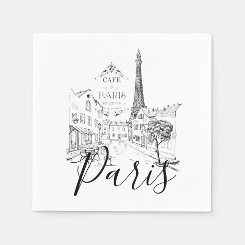 Cafe Paris   Napkins