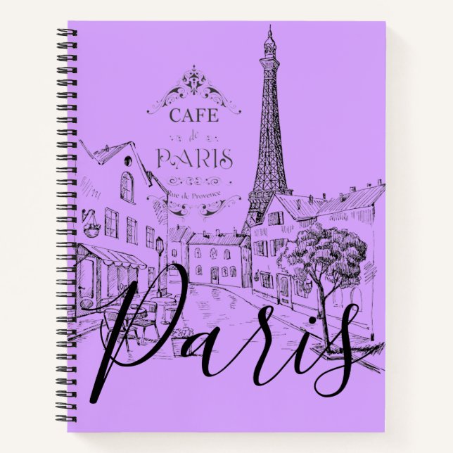 Cafe Paris   Notebook (Front)