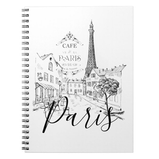 Cafe Paris   Notebook (Front)
