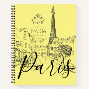 Cafe Paris Notebook