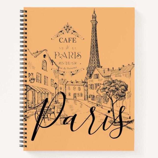 Cafe Paris   Notebook (Front)