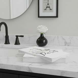 Cafe Paris Paper Guest Towels