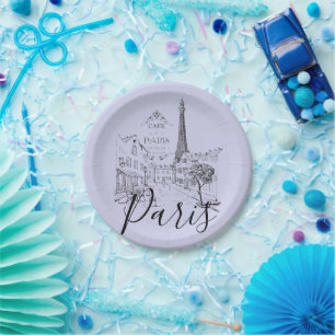 Cafe Paris   Paper Plates
