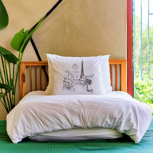 Cafe Paris Pillowcase