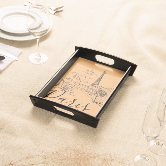 Cafe Paris   Serving Tray (Front)