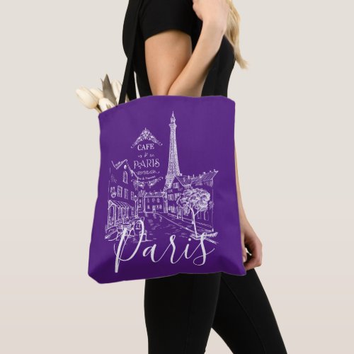 Cafe Paris   Tote Bag