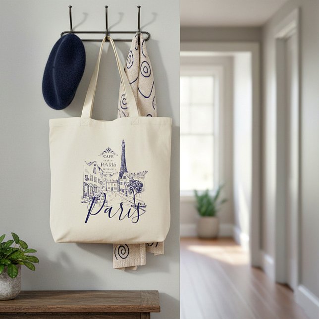 Cafe Paris   Tote Bag (Creator Uploaded)