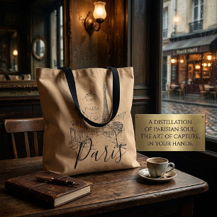Cafe Paris Tote Bag