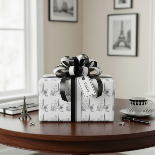Cafe Paris Wrapping Paper