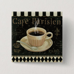 Cafe Parisien Button