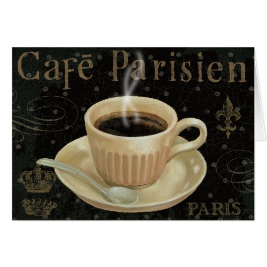 Cafe Parisien Cards (Front Horizontal)