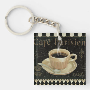 Cafe Parisien Keychain