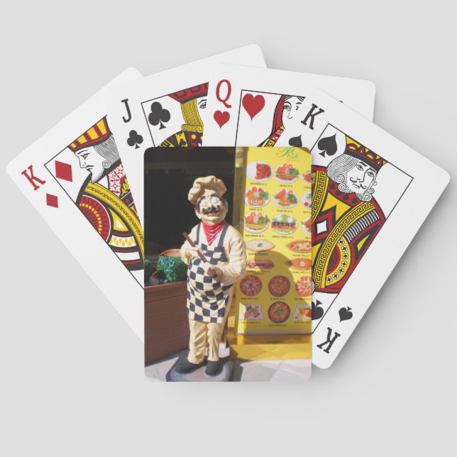 Cafe Pasa Kebap in Kemer. Turkey Poker Cards (Back)