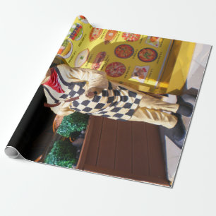 Cafe Pasa Kebap in Kemer. Turkey Wrapping Paper