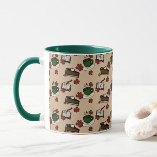 Cafe Pattern Mug
