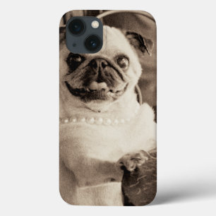 Cafe Pug iPhone 13 Case
