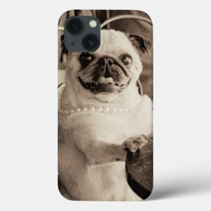 Cafe Pug iPhone 13 Case