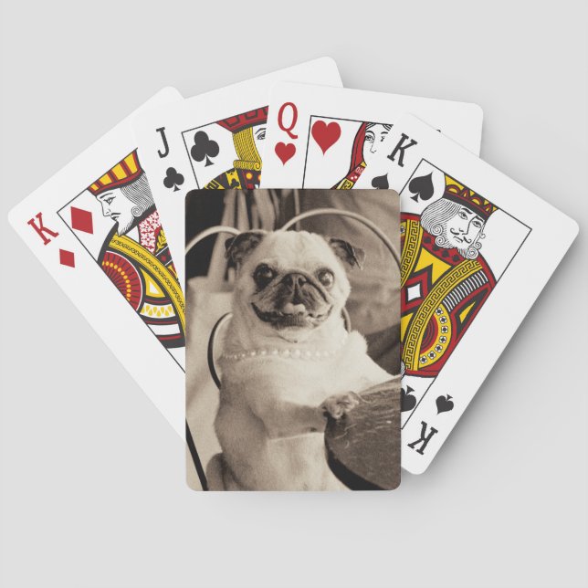 Cafe Pug Poker Cards (Back)
