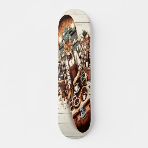Caf Purr_fection Skateboard