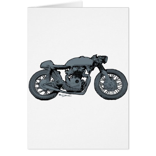 Cafe Racer Classic Grey Cards (Front)