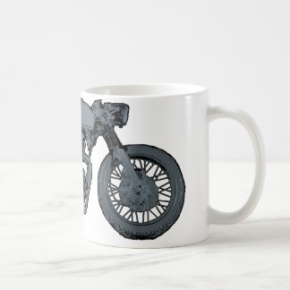 Cafe Racer Classic Grey Coffee Mug