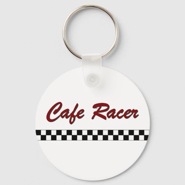 Cafe Racer Keychain (Front)