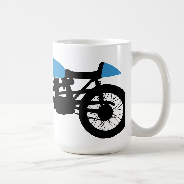 Cafe Racer Motorcycle Mug (Right)