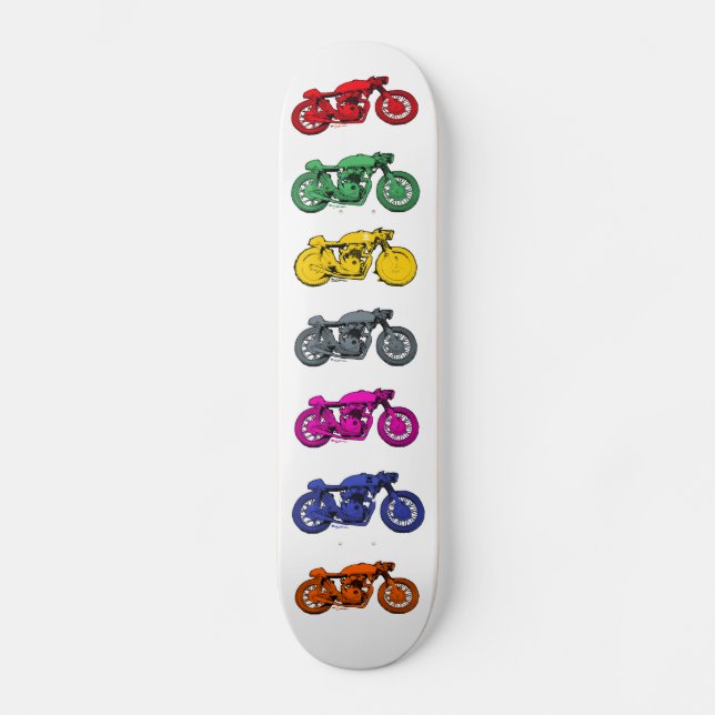 Cafe Racer Skateboard (Front)