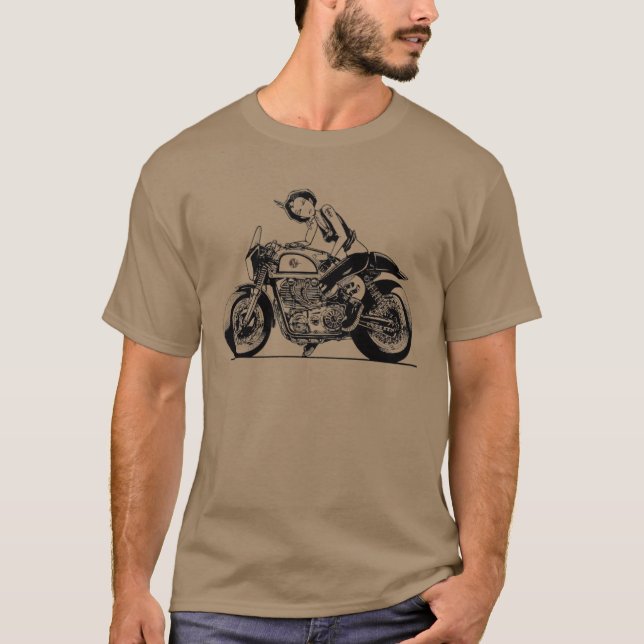 CAFE RACER. T-Shirt (Front)