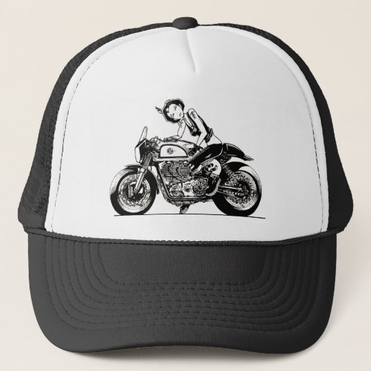 cafe trucker hat