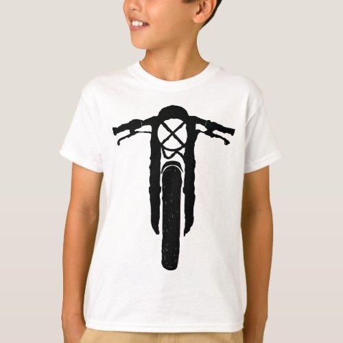 Cafe Racer _ Vintage Motorcycle _ Scrambler _ Retr T_Shirt