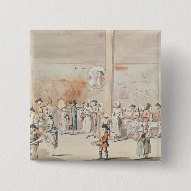 Cafe Ramponneau Button (Front)