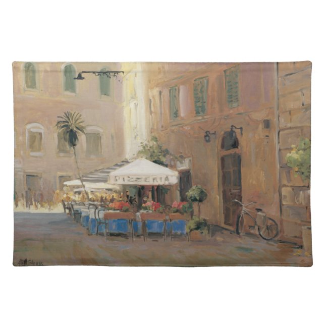 Café Roma Cloth Placemat (Front)