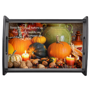 Cafe Serving Tray/Fall Harvest Tray