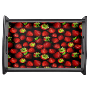 Cafe Serving Tray/Strawberries Tray