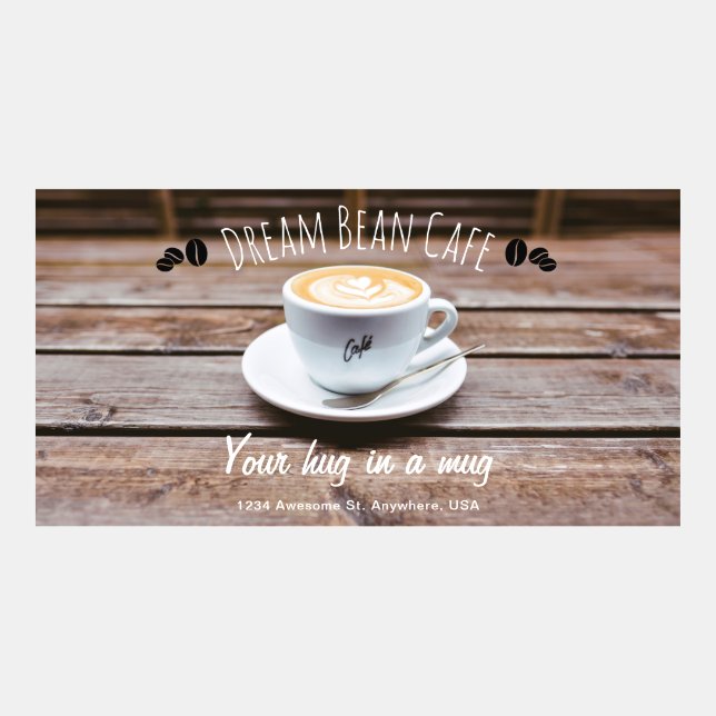 Cafe Shop Artsy Coffee Mug Facebook Post (Front)
