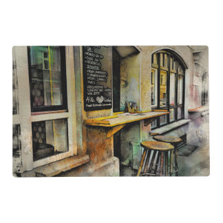 Cafe Stools Placemat