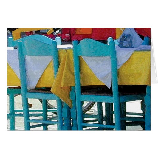 Cafe Tabletop Cards (Front Horizontal)