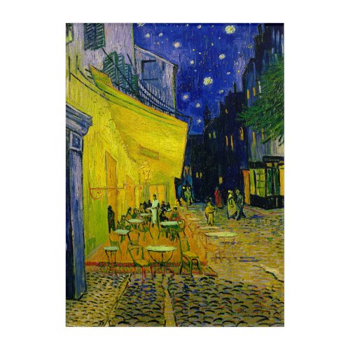 Cafe Terrace Arles Place du Forum 1888 Acrylic Print