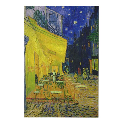 Cafe Terrace Arles Place du Forum 1888 Faux Canvas Print