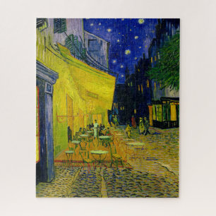 Cafe Terrace Arles, Place du Forum by van Gogh Jigsaw Puzzle
