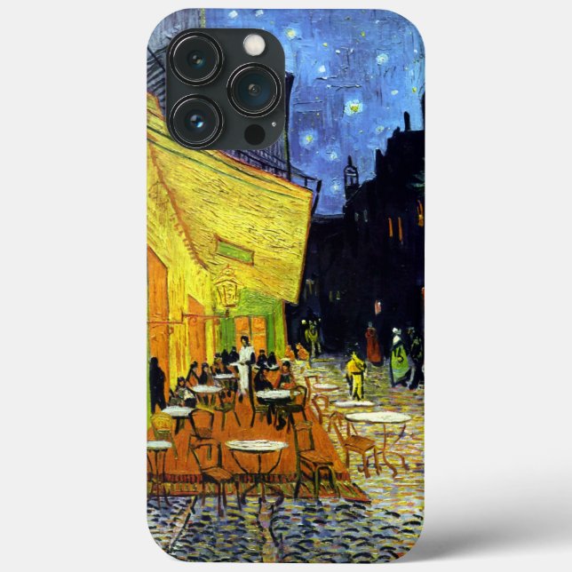 Café Terrace at Night by Van Gogh Fine Art Case-Mate iPhone Case (Back)