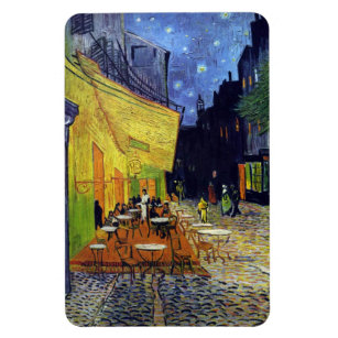 Cafe Terrace at Night by Vincent van Gogh 1888 Magnet