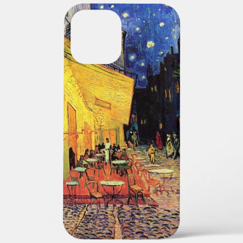 Cafe Terrace at Night by Vincent van Gogh iPhone 12 Pro Max Case