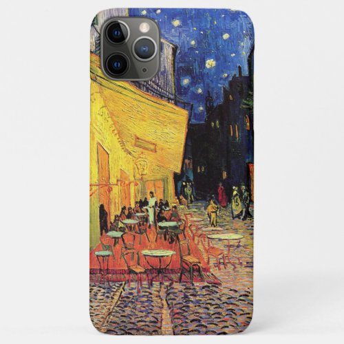 Cafe Terrace at Night by Vincent van Gogh iPhone 11 Pro Max Case