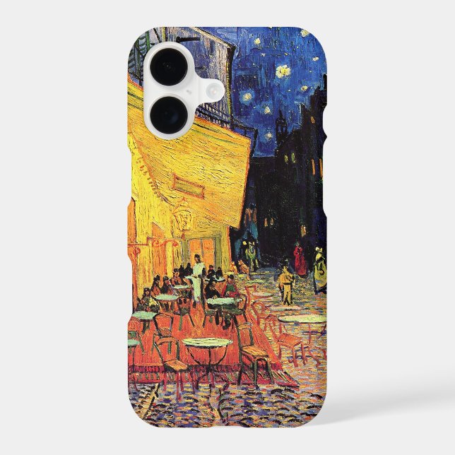 Cafe Terrace at Night by Vincent van Gogh Case-Mate iPhone Case (Back)