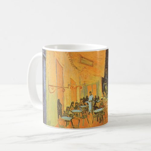 Cafe Terrace at Night by Vincent van Gogh Coffee Mug