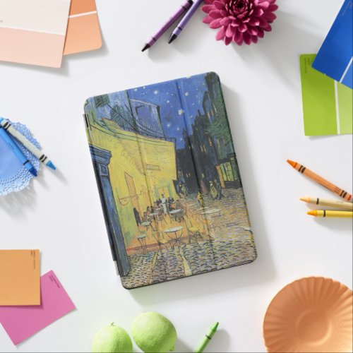 Caf Terrace at Night by Vincent van Gogh iPad Air Cover